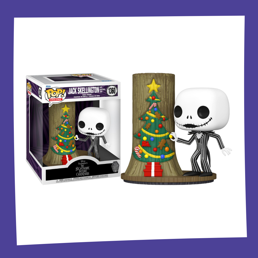 Funko POP! Disney Jack Skellington & Christmas Town Door 1360 Deluxe