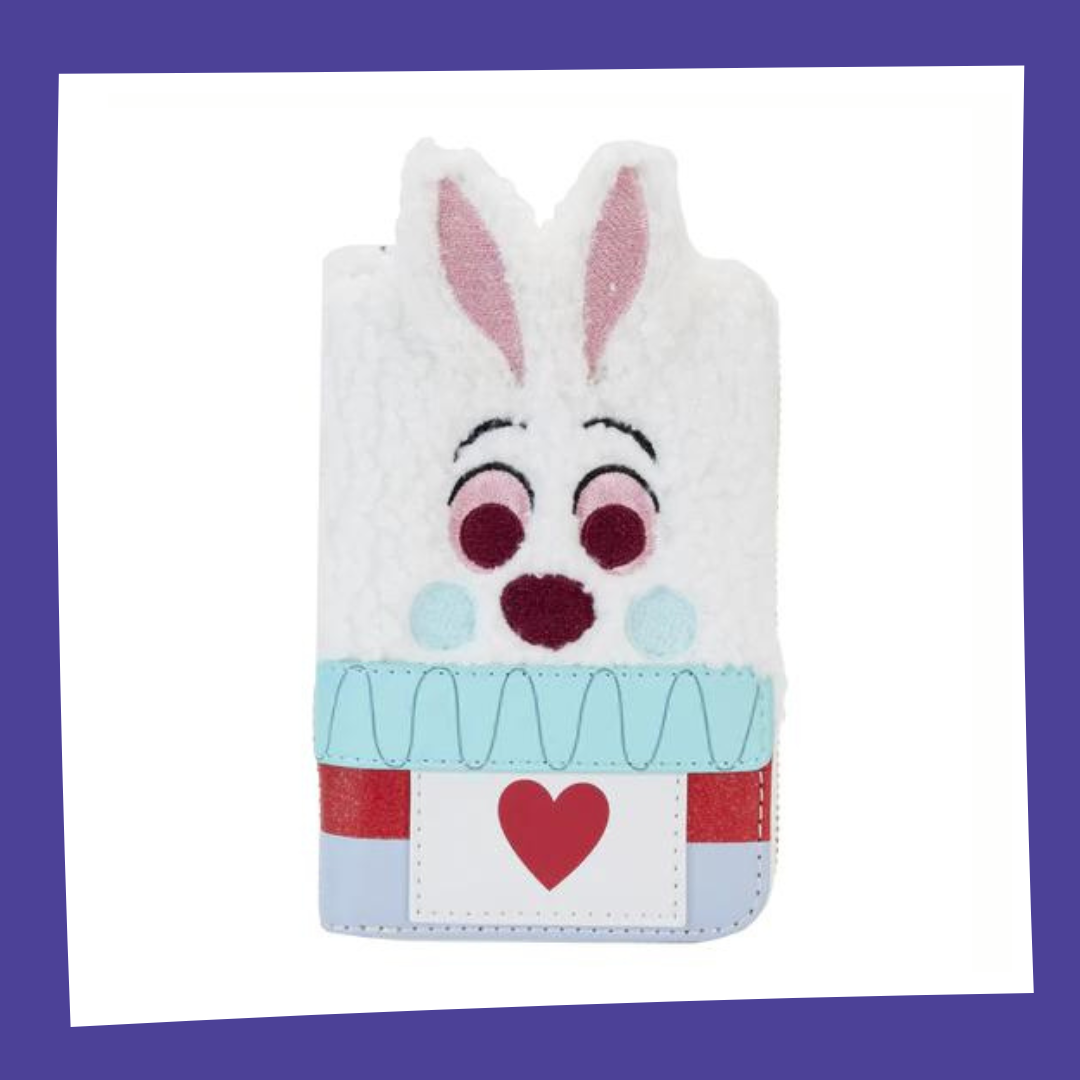 ALICE AU PAYS DES MERVEILLES - Lapin Blanc - Portefeuille LoungeFly