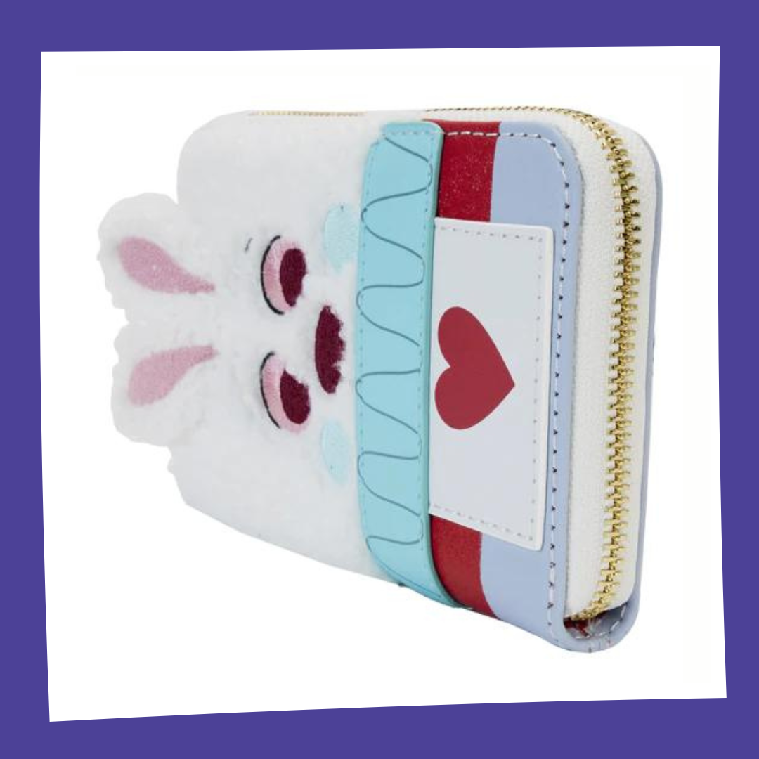 ALICE AU PAYS DES MERVEILLES - Lapin Blanc - Portefeuille LoungeFly