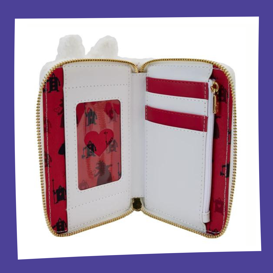 ALICE AU PAYS DES MERVEILLES - Lapin Blanc - Portefeuille LoungeFly
