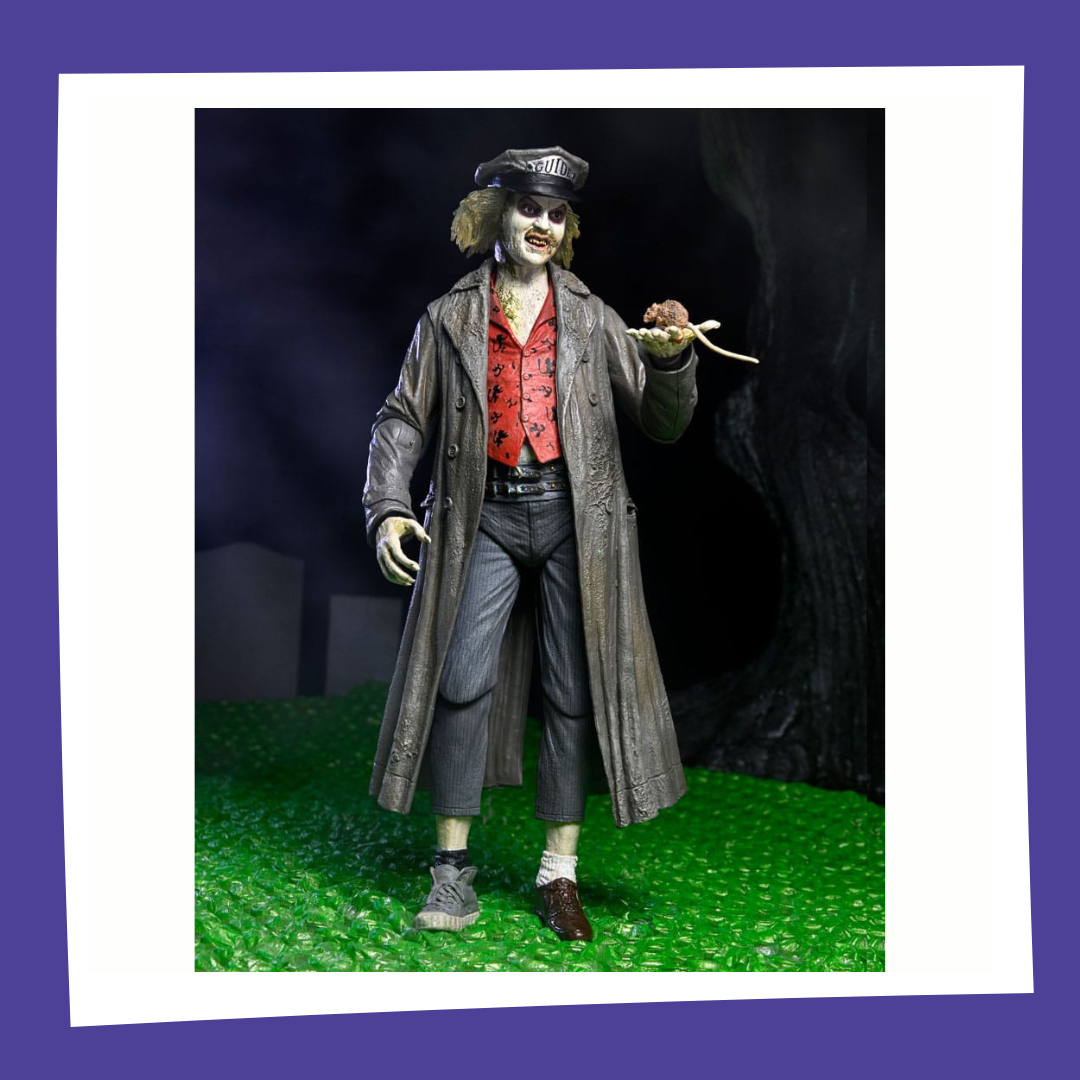 BEETLEJUICE 1998 - Beetljuice "Tour Guide" - Figurine NECA 18cm