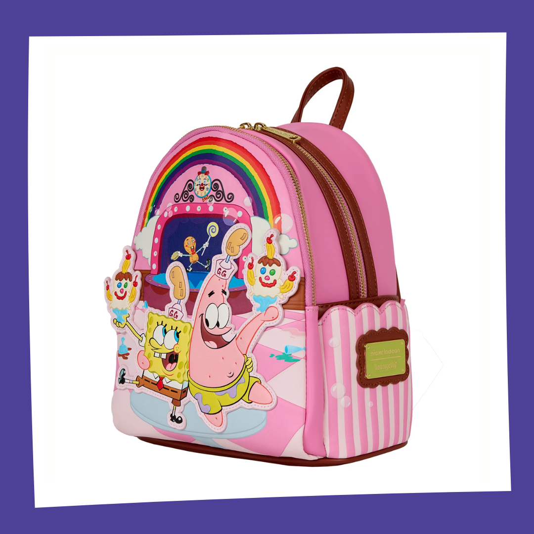 BOB L'EPONGE - Goofy Goobers - Mini Sac à Dos LoungeFly