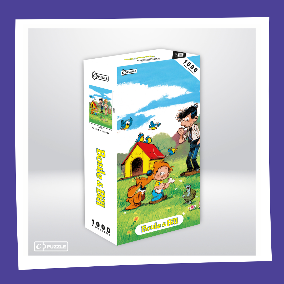 BOULE ET BILL - Poster + Puzzle 1000pcs