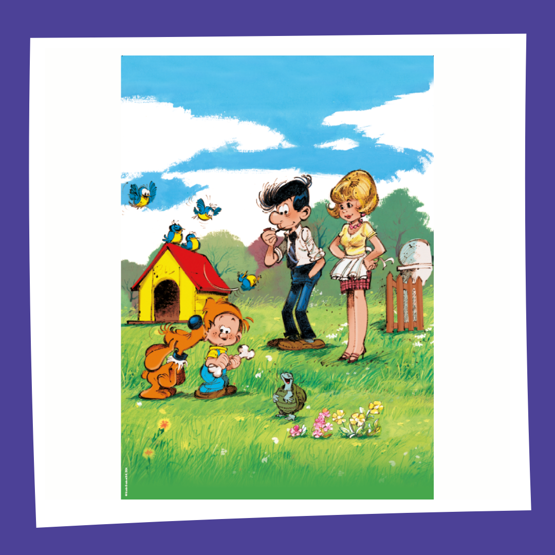BOULE ET BILL - Poster + Puzzle 1000pcs
