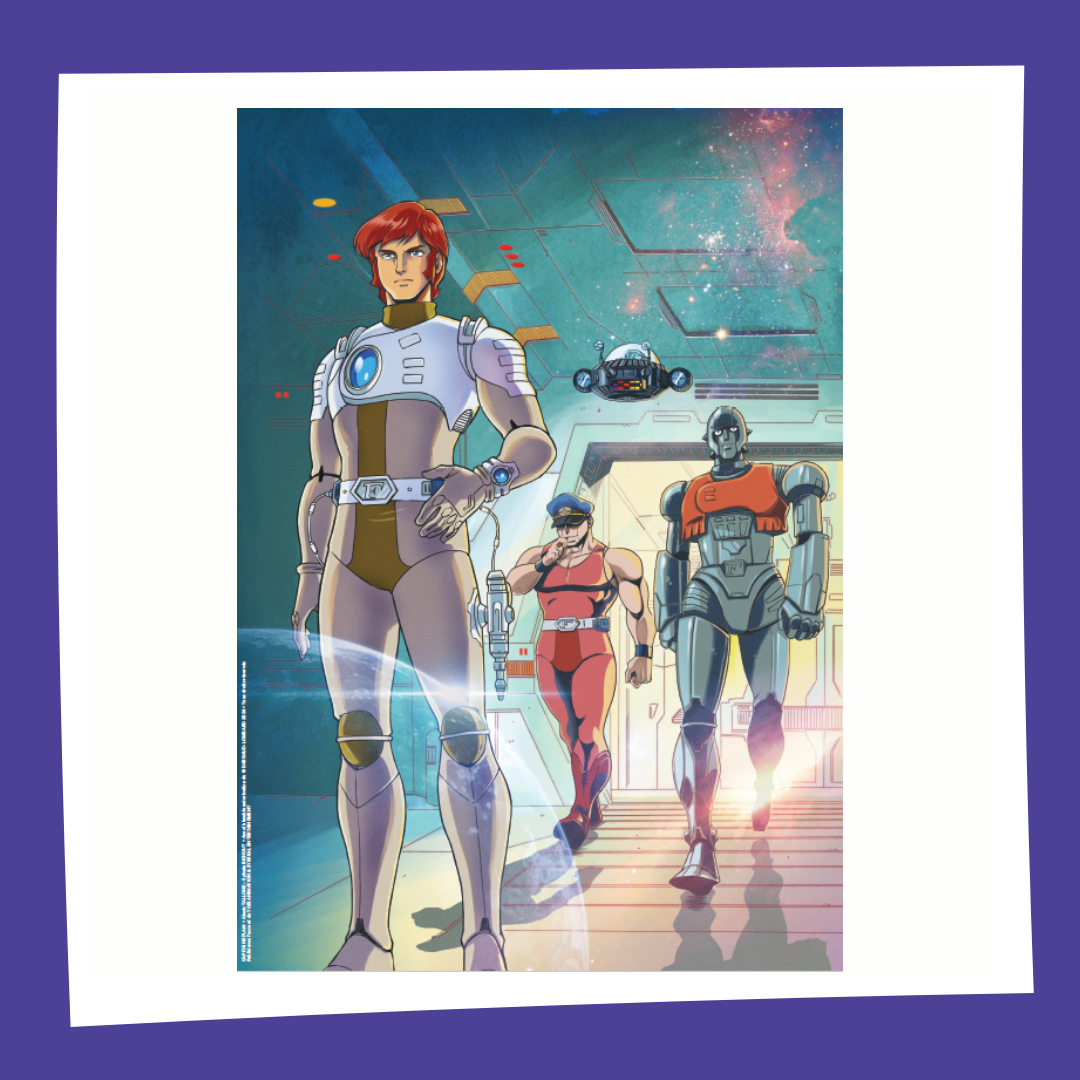 CAPITAINE FLAM - Poster + Puzzle 1000pcs