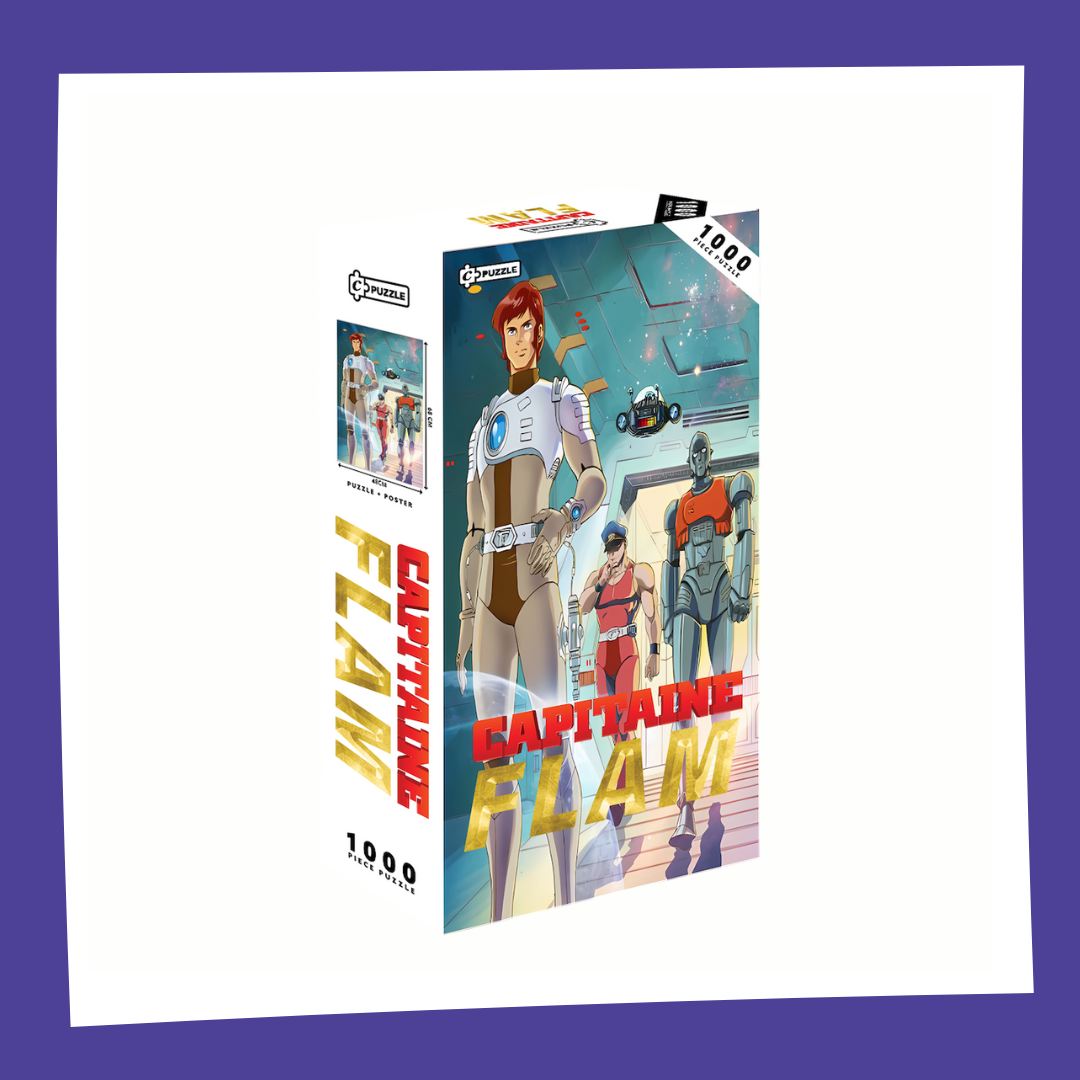 CAPITAINE FLAM - Poster + Puzzle 1000pcs