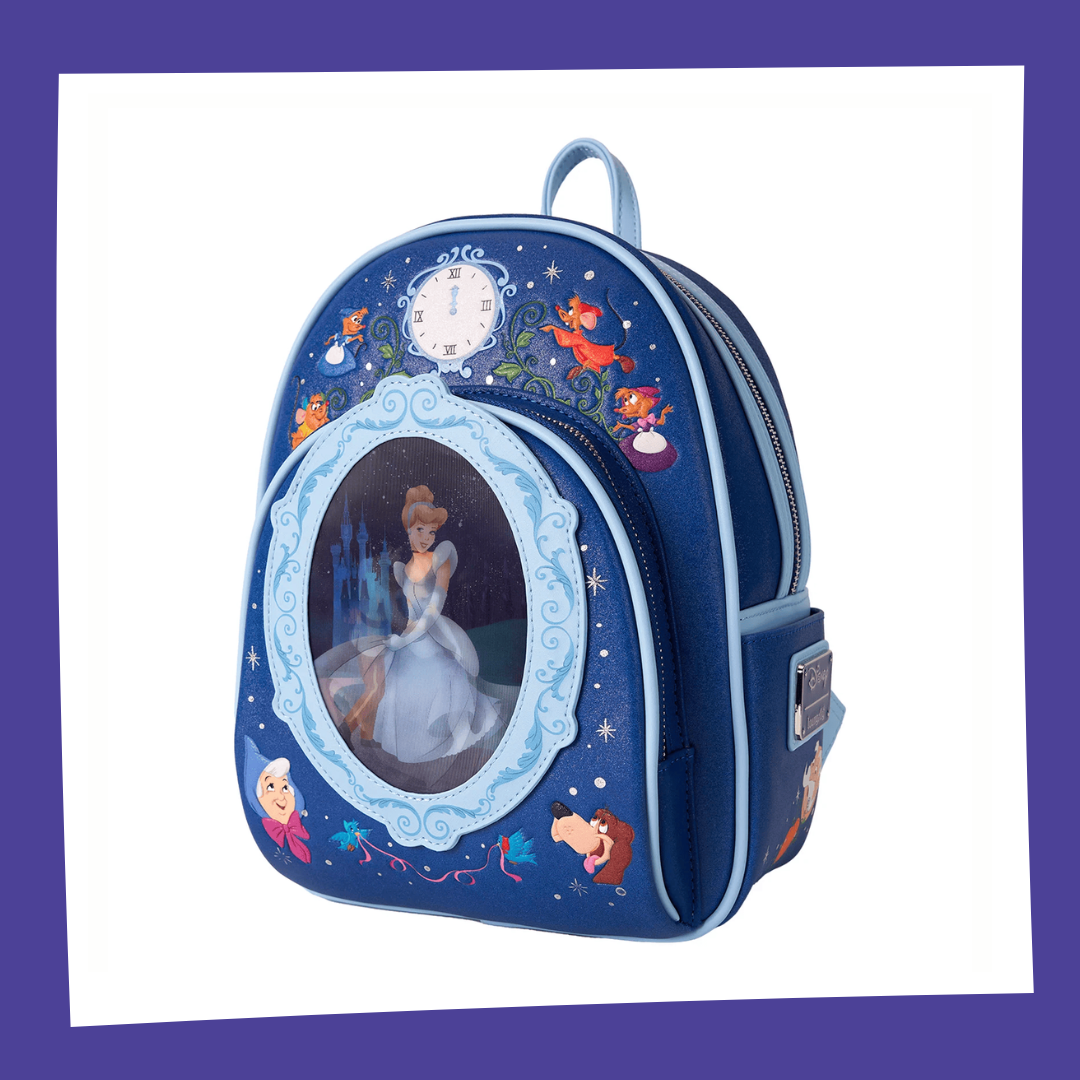 CENDRILLON - 75ème Anniversaire - Mini Sac à Dos LoungeFly
