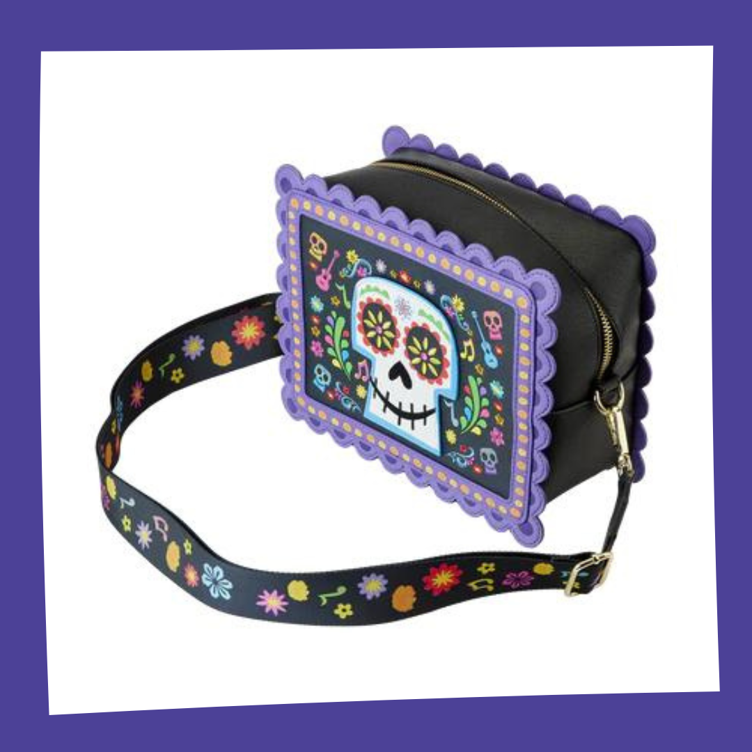 Disney COCO - Miguel Crane Floral - Sac Bandoulière LoungeFly