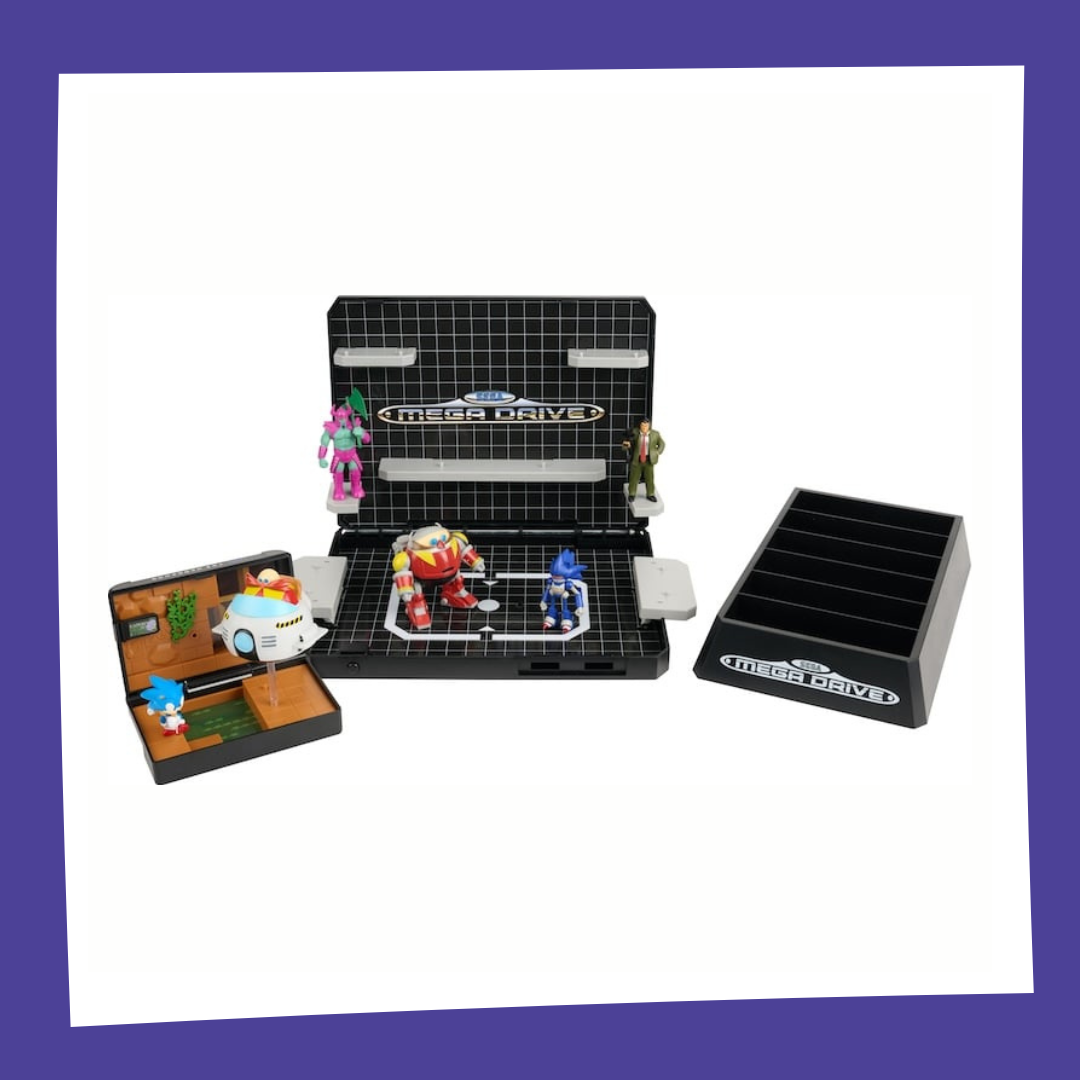 CONSOLE HEROES - Mega Drive Console Boss Sonic 1 - Figurine Diorama