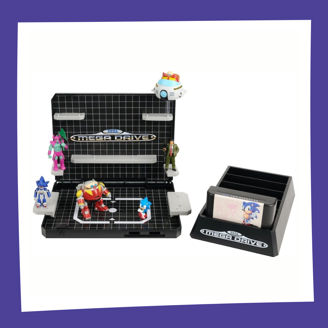 CONSOLE HEROES - Mega Drive Console Boss Sonic 1 - Figurine Diorama
