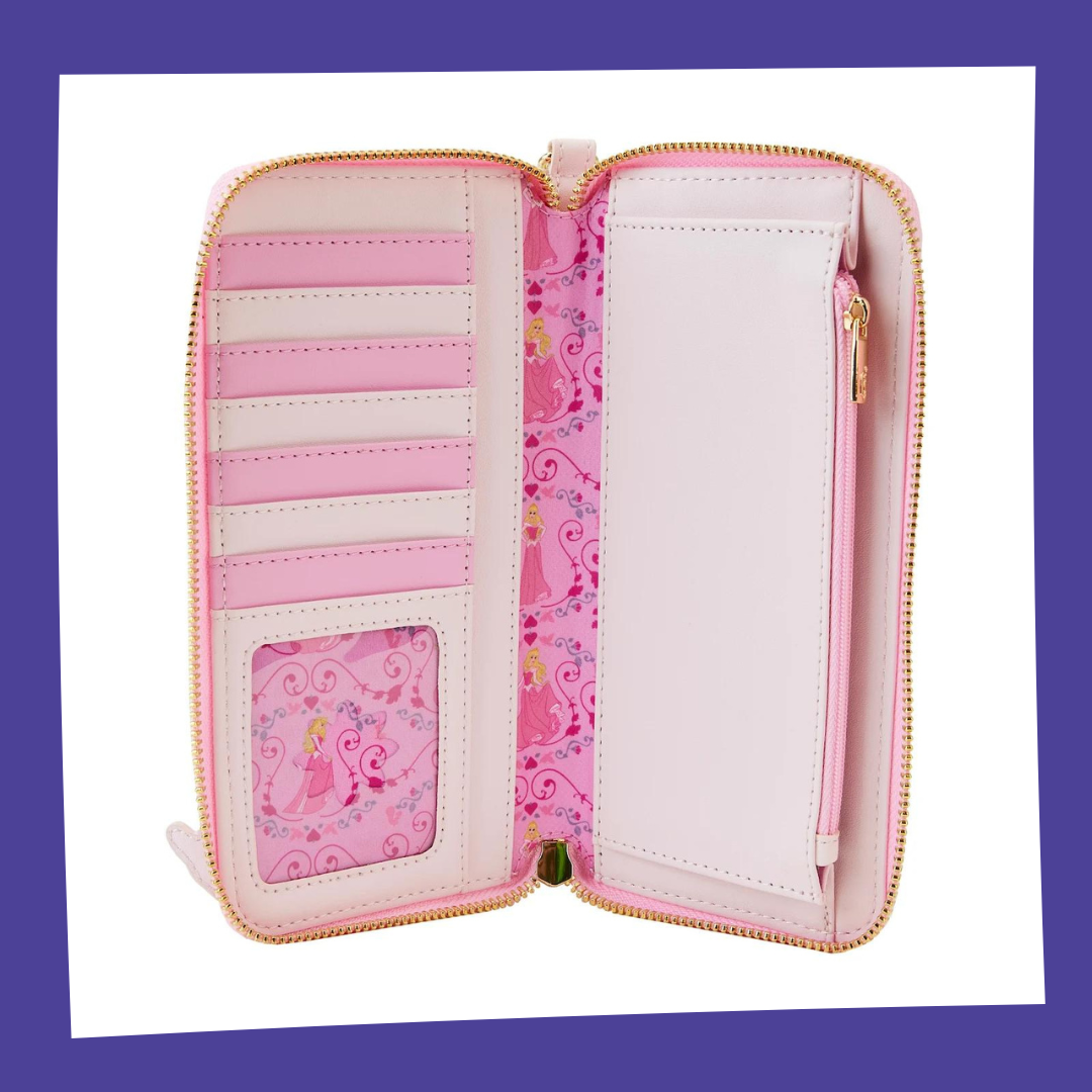 Disney - La Belle au Bois Dormant "Princess" - Portefeuille Loungefly