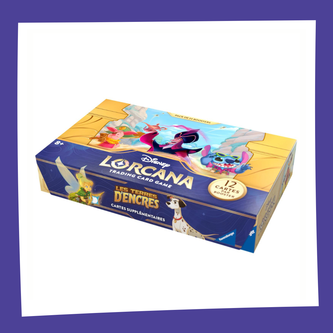 LORCANA - Disney - Trading Cards Boite de 24 Boosters Chapitre 3 - FR