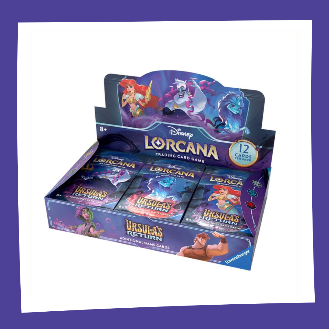LORCANA - Disney - Trading Cards Boite de 24 Boosters Chapitre 4 - UK