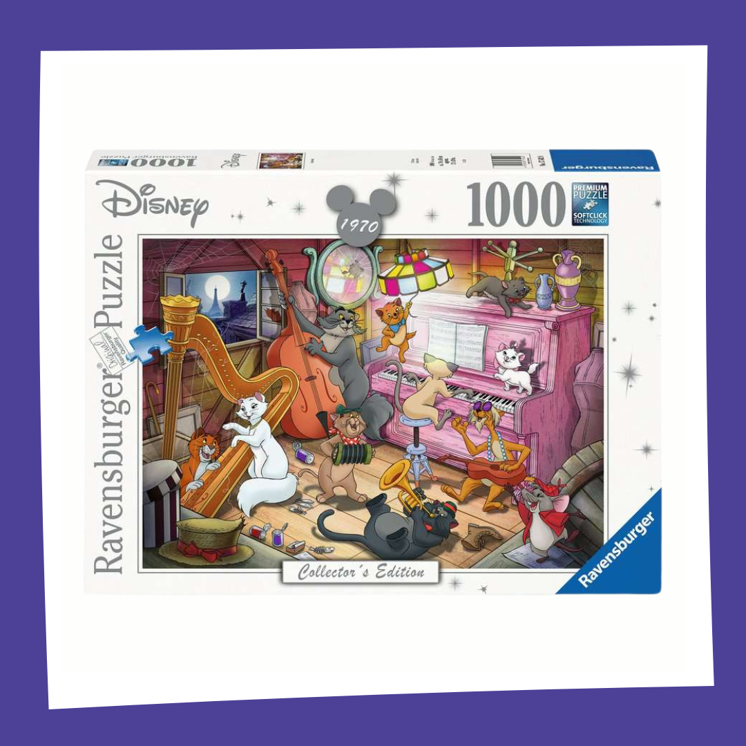DISNEY - Les Artistochats - Puzzle Ravensburger 1000P