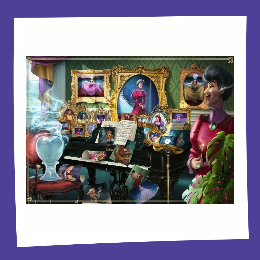 DISNEY VILLAINS - Madame Trémaine - Puzzle Ravensburger 1000P