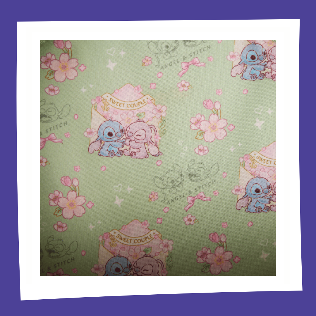 DISNEY - Cute Stitch & Angel - Mini Sac à dos LoungeFly