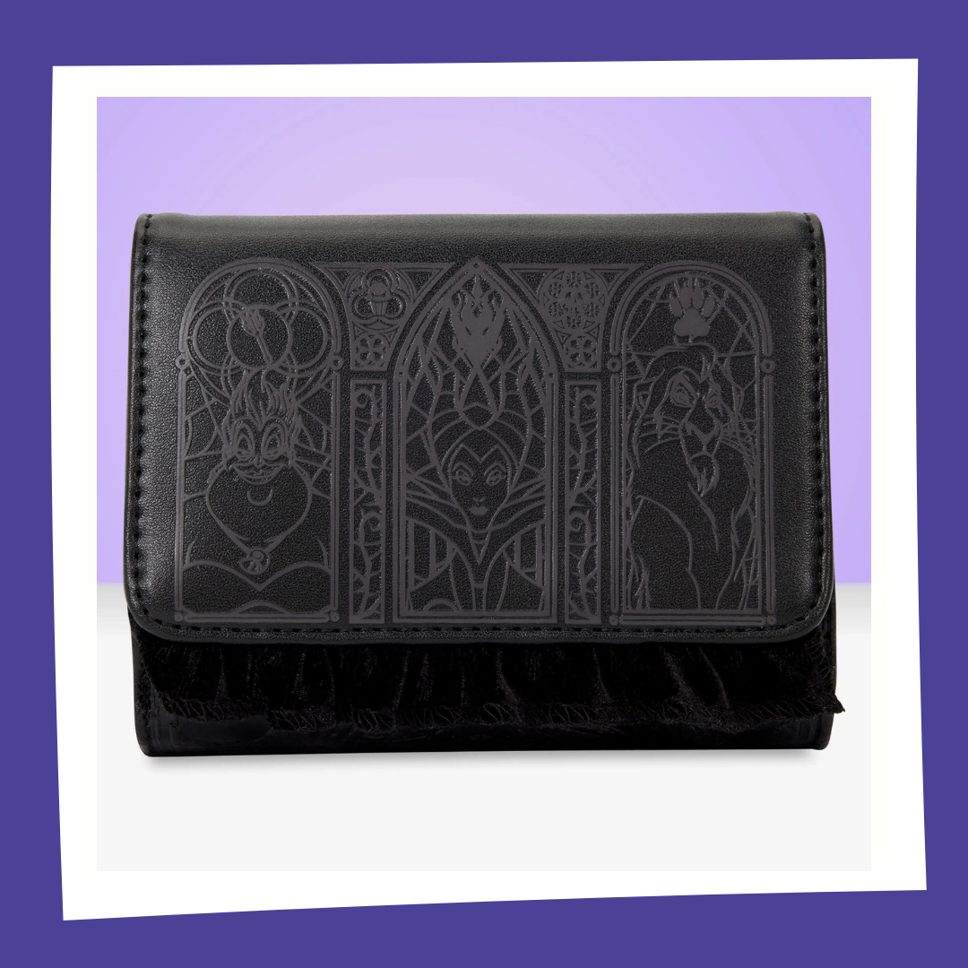 DISNEY - Villains - Portefeuille LoungeFly