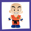 DRAGON BALL - Krillin - Peluche 27cm