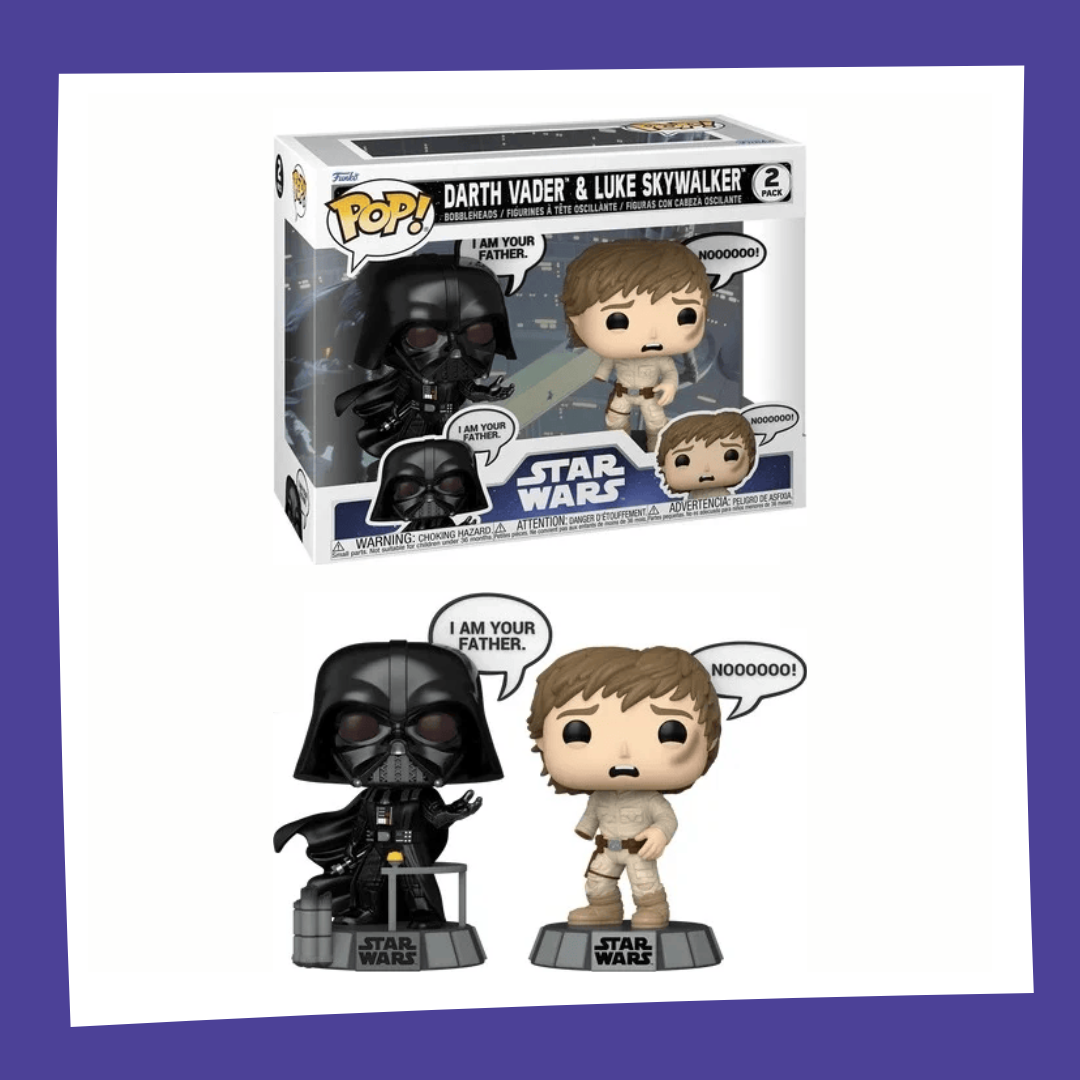 Funko POP! Star Wars - Dark Vador & Luke Skywalker 2-Pack