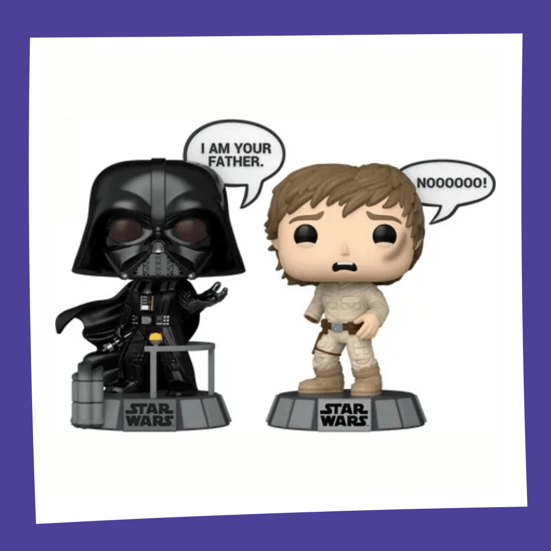 Funko POP! Star Wars - Dark Vador & Luke Skywalker 2-Pack