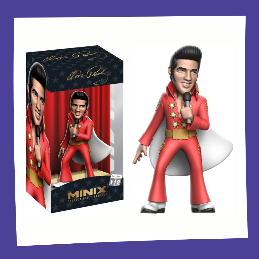 ELVIS PRESLEY - Elvis "Red Suit" - Figurine Minix 12cm
