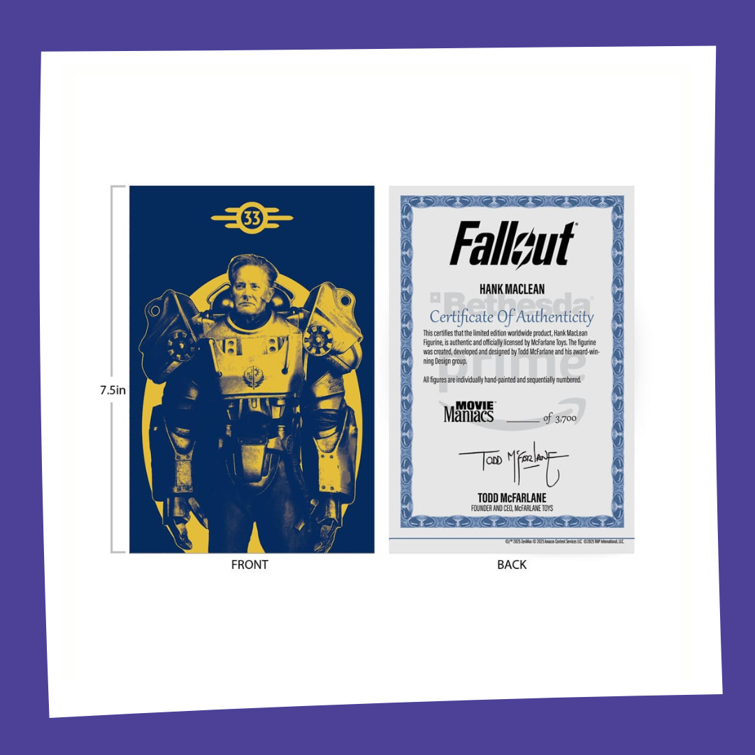 FALLOUT - Hank Maclean (Saison 2) - Figurine Movie Maniacs 17cm