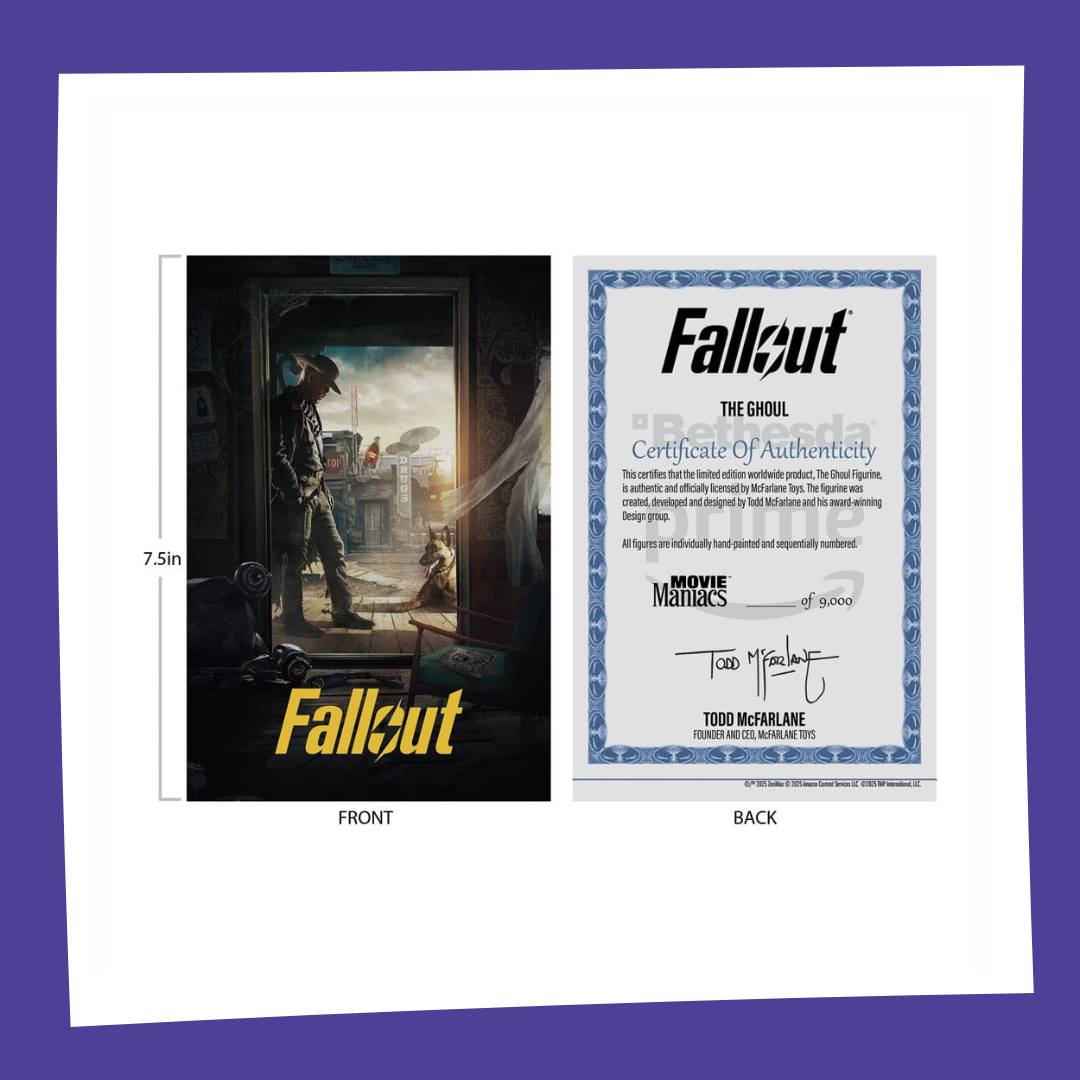 FALLOUT - La Goule (Saison 2) - Figurine Movie Maniacs 17cm