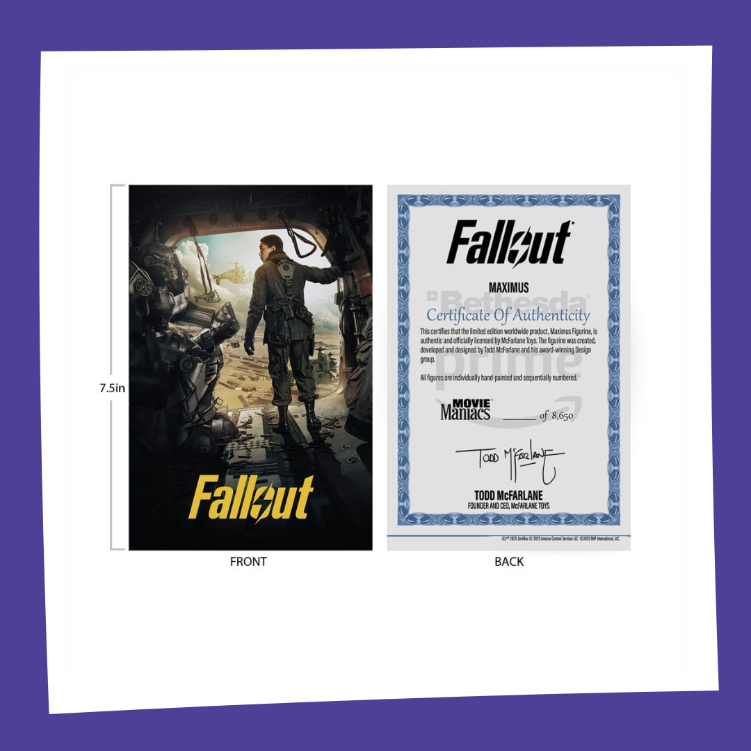 FALLOUT - Maximus (Saison 2) - Figurine Movie Maniacs 17cm