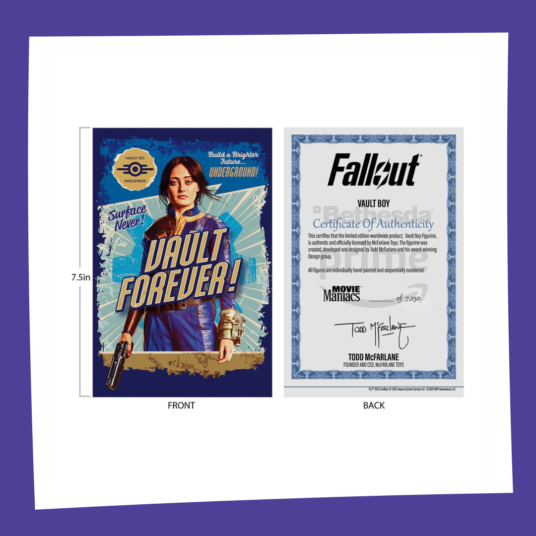 FALLOUT - Vault Boy "Version 2" - Figurine Movie Maniacs 14cm