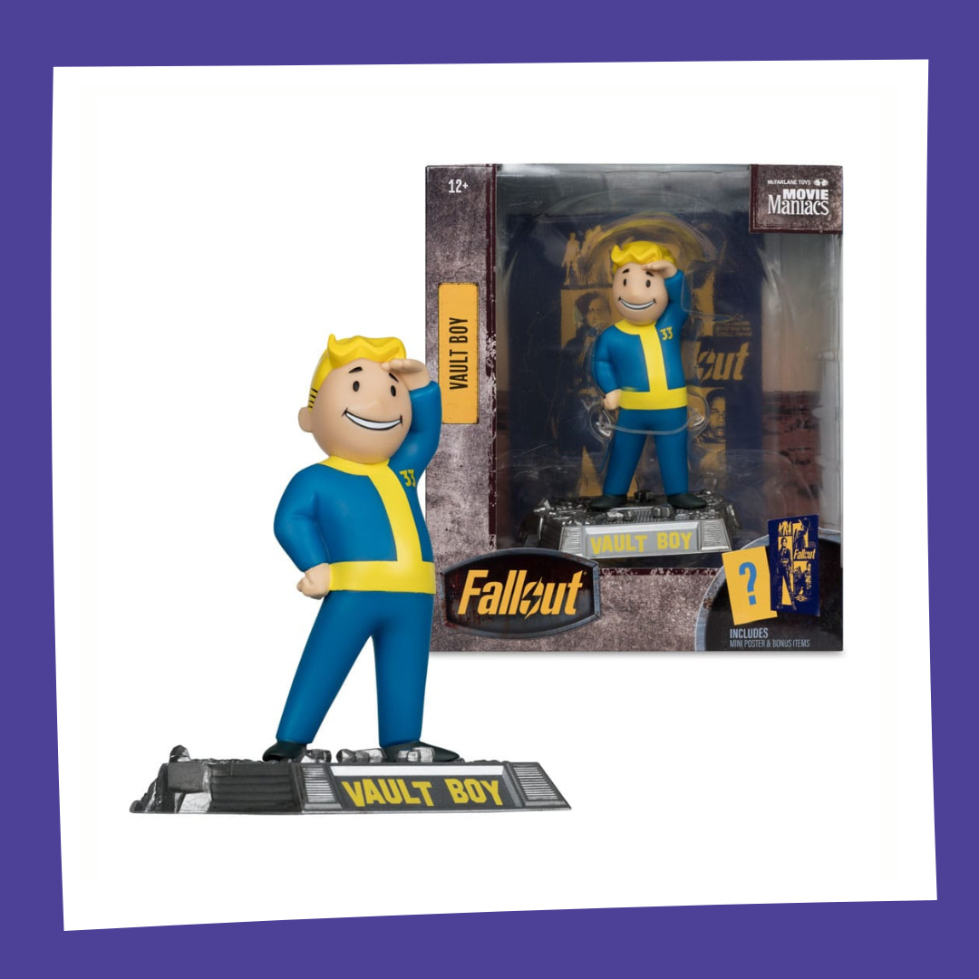 FALLOUT - Vault Boy "Version 3" - Figurine Movie Maniacs 14cm
