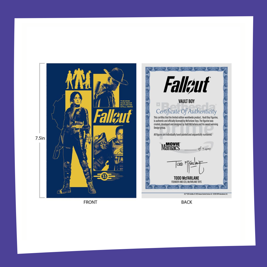 FALLOUT - Vault Boy "Version 3" - Figurine Movie Maniacs 14cm
