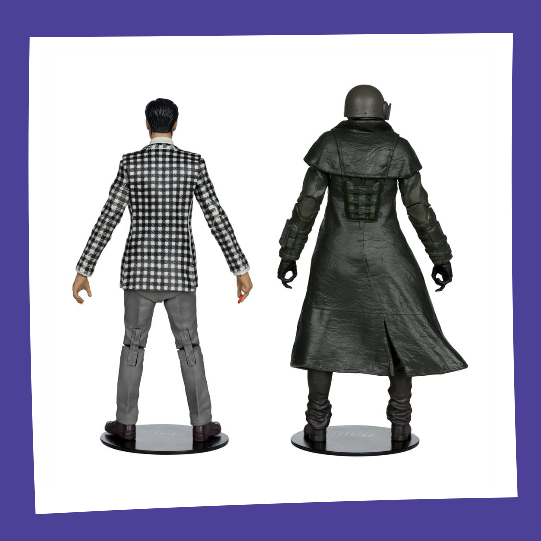 FALLOUT NEW VEGAS - Riot Ranger Armor & Benny - Pack 2 Figurines 18cm