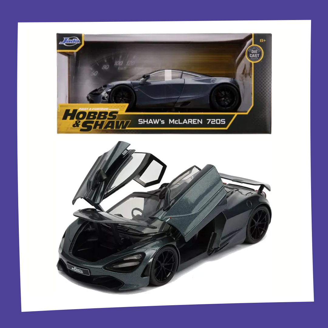 Fast & Furious Presenta: Hobbs & Shaw Hobbs' 1:24 McLaren 720S - Foto 7
