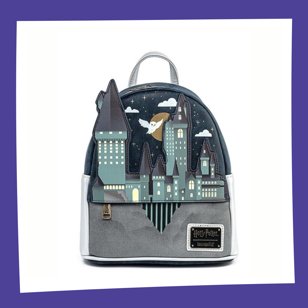 HARRY POTTER - Hogwarts - Mini Sac à Dos Loungefly