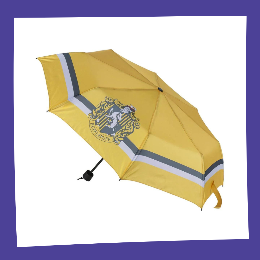 Harry Potter - Poufsouffle / Hufflepuff - Parapluie Pliable Cerda 53cm