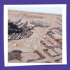 HARRY POTTER - Carte du Maraudeur - Tapis de bureau XL