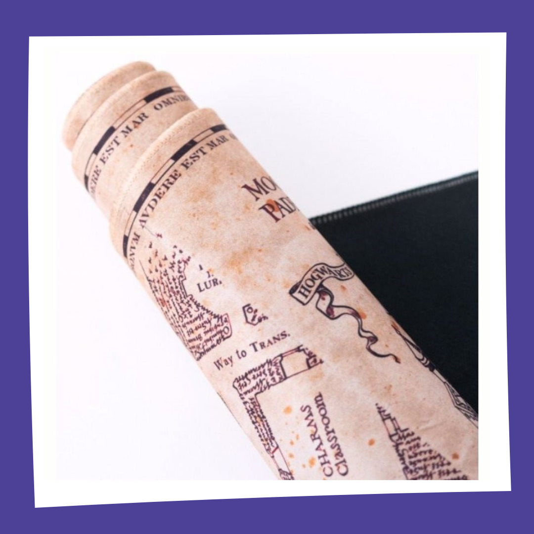 HARRY POTTER - Carte du Maraudeur - Tapis de bureau XL