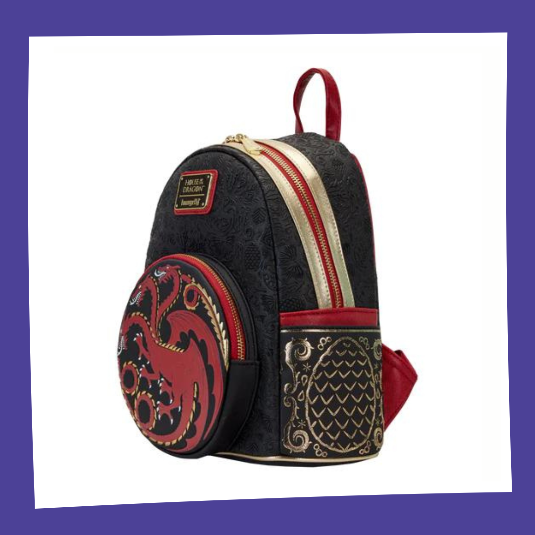 HOUSE OF THE DRAGON - Targaryen - Mini Sac à Dos Loungefly