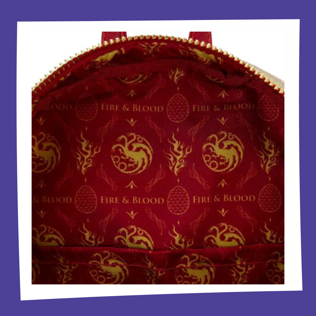 HOUSE OF THE DRAGON - Targaryen - Mini Sac à Dos Loungefly