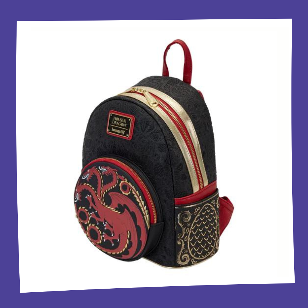 HOUSE OF THE DRAGON - Targaryen - Mini Sac à Dos Loungefly