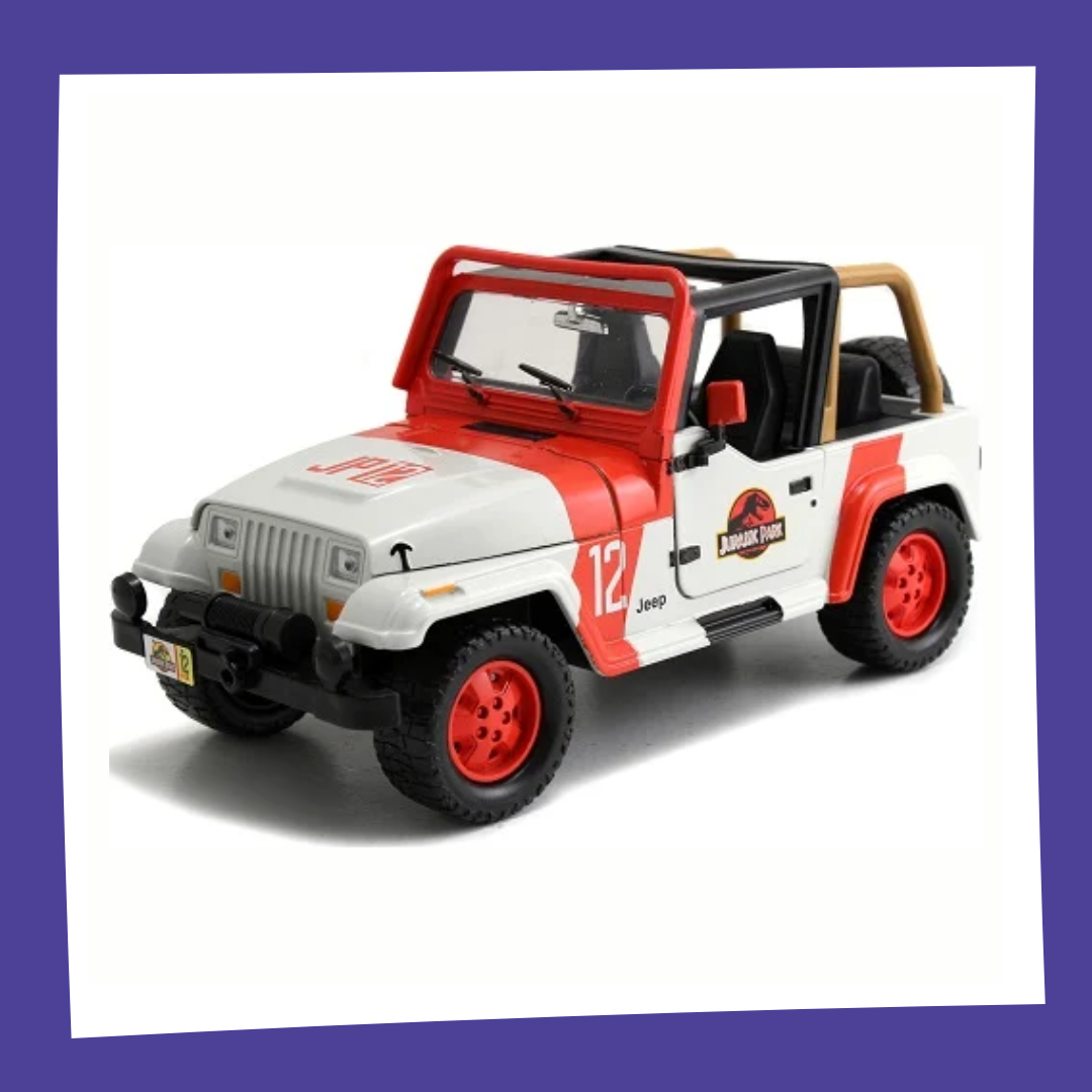 JURASSIC PARK - Jeep Wrangler 1992 - 19cm - 1:24