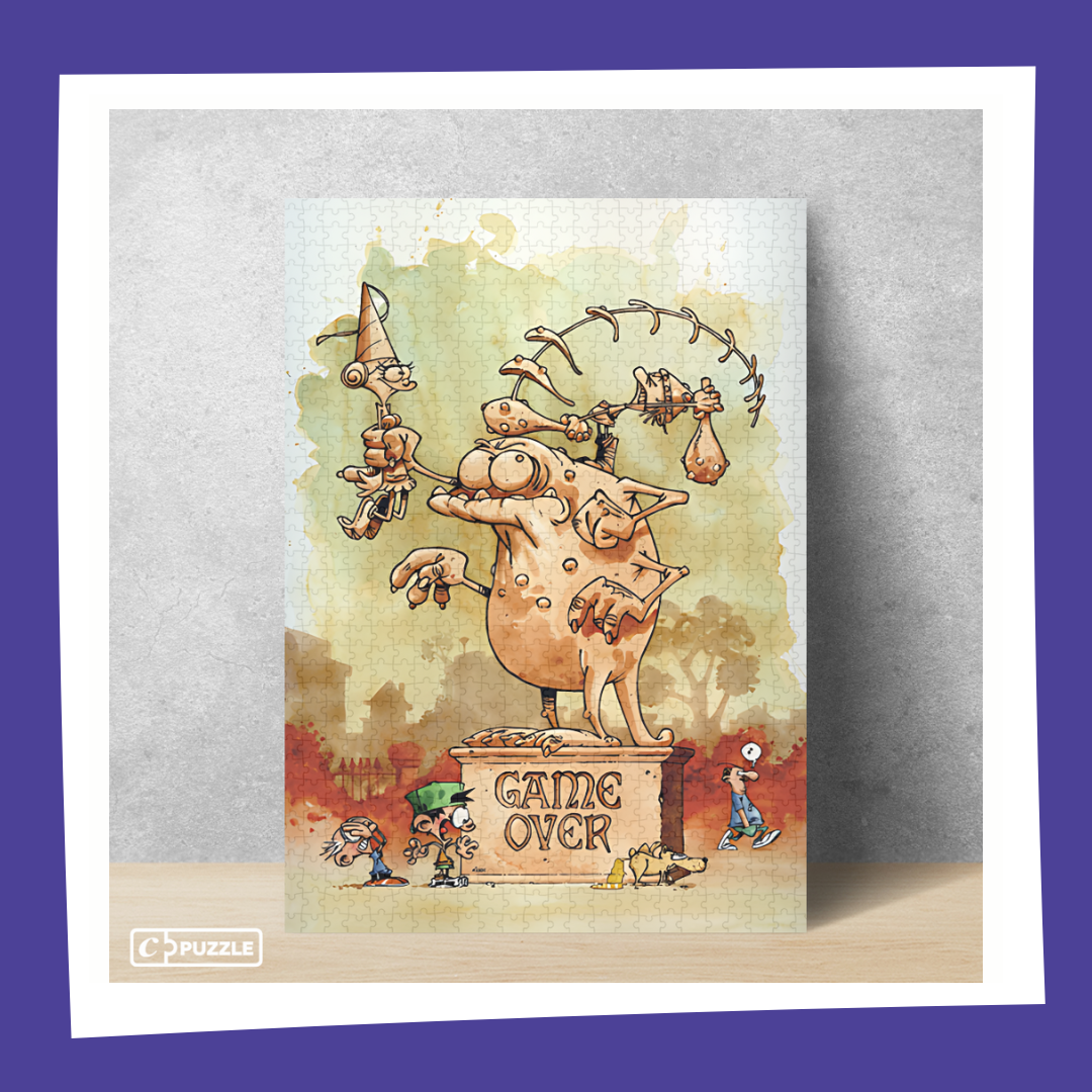 KID PADDLE - Poster + Puzzle 1000pcs