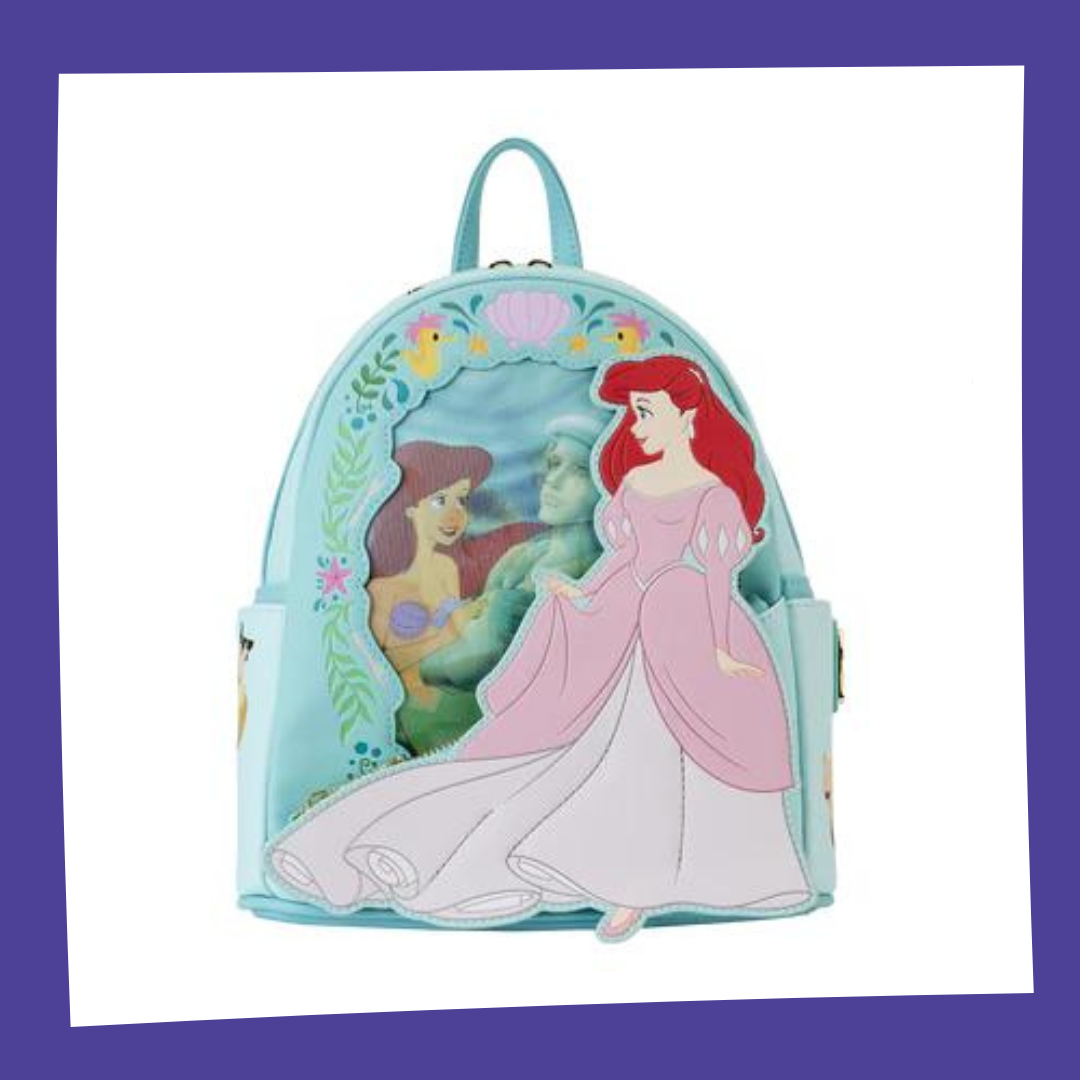LA PETITE SIRENE - Princesse - Mini Sac à Dos Lenticulaire LoungeFly