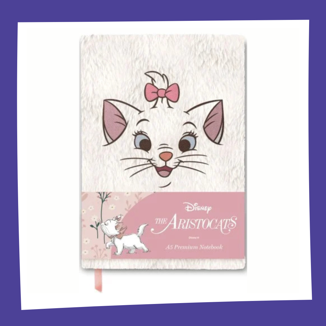 LES ARISTOCHATS - Marie - Notebook Pelucheux Premium - Format A5