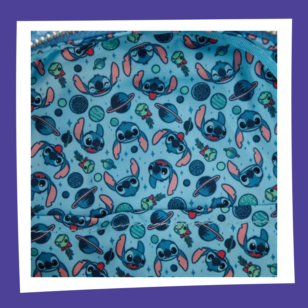 LILO & STITCH - Stitch Peluche - Mini sac à dos Loungefly