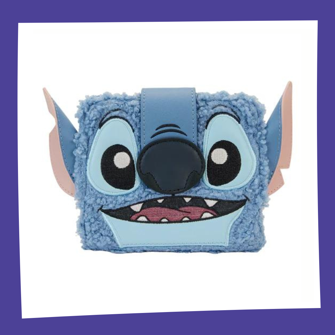 LILO & STITCH - Stitch Peluche - Portefeuille LoungeFly