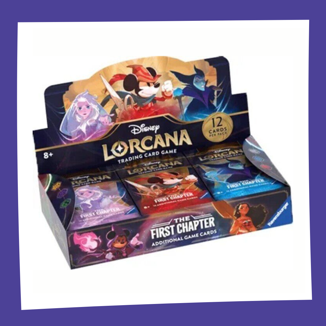 LORCANA - Disney - Trading Cards Boite de 24 Boosters Chapitre 1 - UK