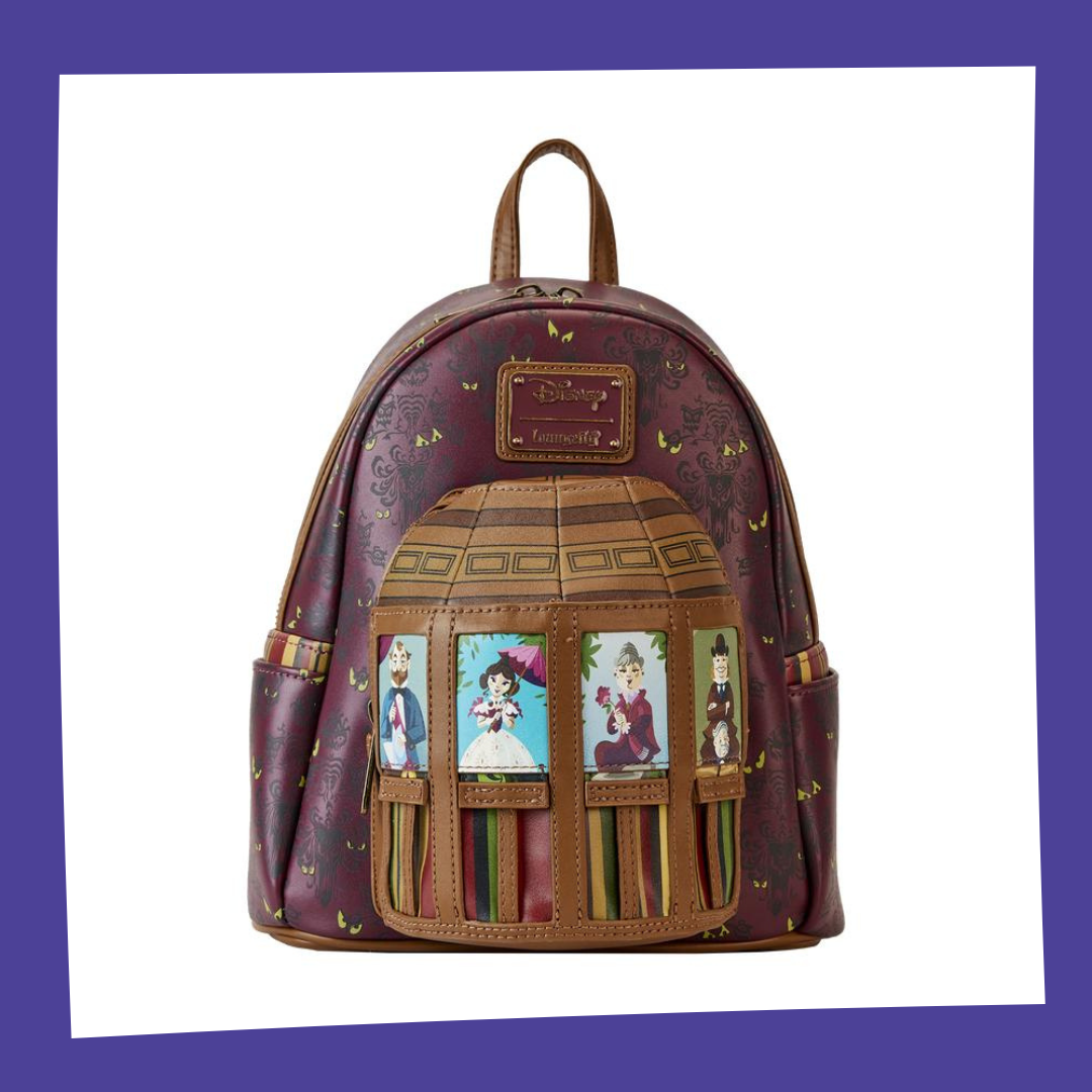 Disney - HAUNTED MANSION - Moving Portraits - Mini Sac à Dos LoungeFly