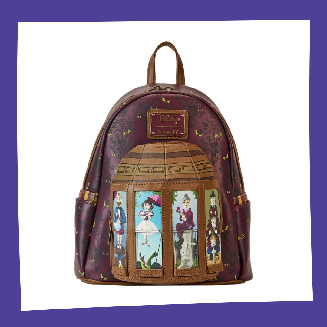 Disney - HAUNTED MANSION - Moving Portraits - Mini Sac à Dos LoungeFly