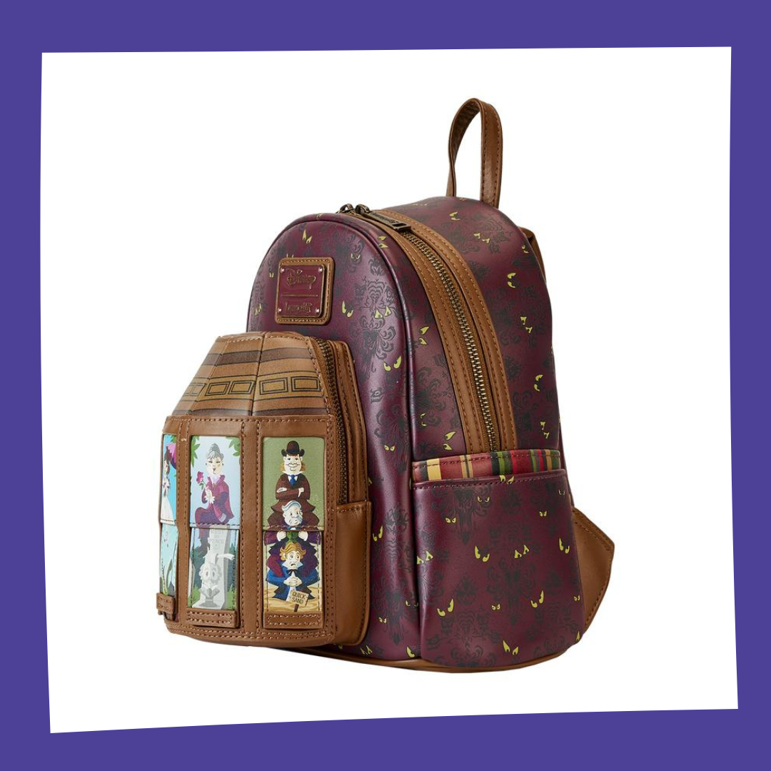 Disney - HAUNTED MANSION - Moving Portraits - Mini Sac à Dos LoungeFly